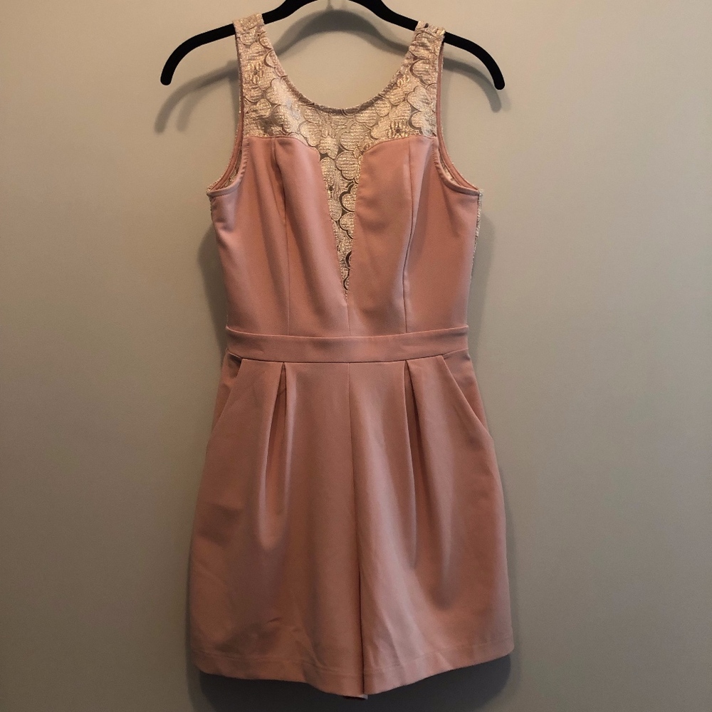 Pink Basil + Lola Romper